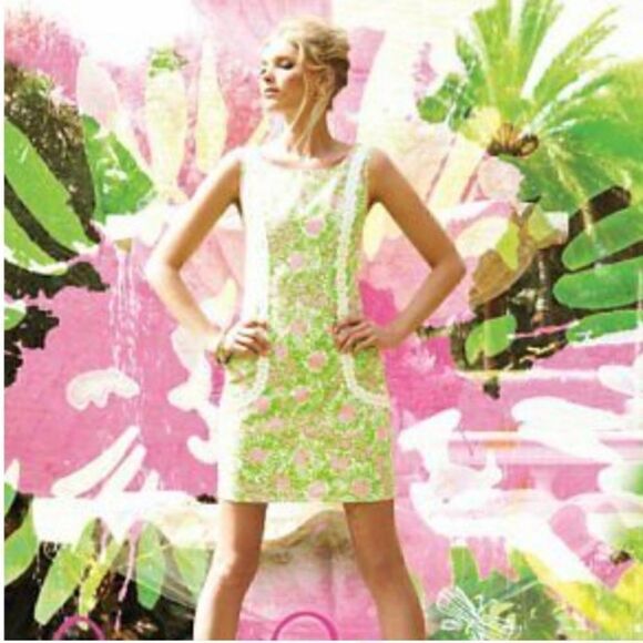 Lilly Pulitzer Cabana Pink Sunnyside Dress - Picture 3 of 14